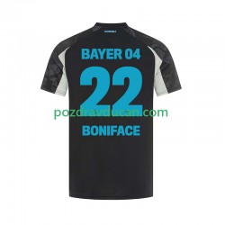 Nogometni Dresovi Bayer 04 Leverkusen Victor Boniface 22 Muški Treći dres 2024-2025 Kratkih Rukava