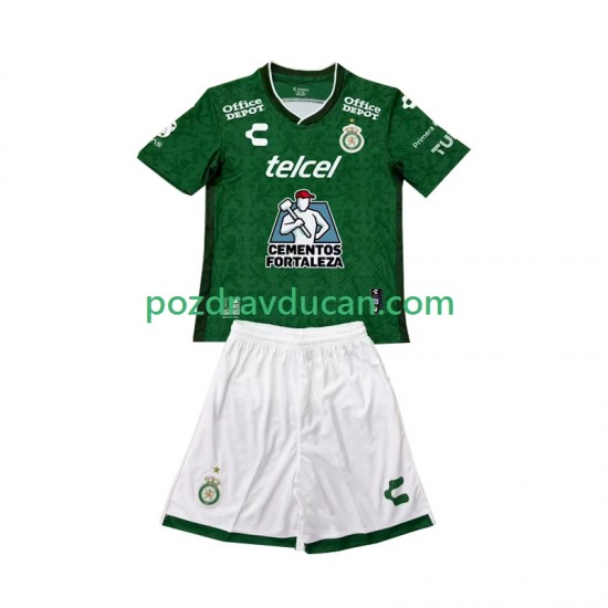 Nogometni Dresovi Club Leon Dječji Domaći dres 2024-2025 Kratkih Rukava