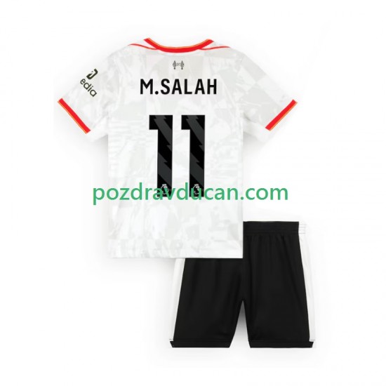 Nogometni Dresovi Liverpool M.SALAH 11 Dječji Treći dres 2024-2025 Kratkih Rukava