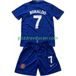 Nogometni Dresovi Manchester United Cristiano Ronaldo 7 2009 Retro Dječji Treći dres 2008 Kratkih Rukava