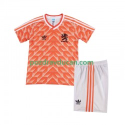 Nogometni Dresovi Nizozemska 1988 Retro Dječji Domaći dres Kratkih Rukava