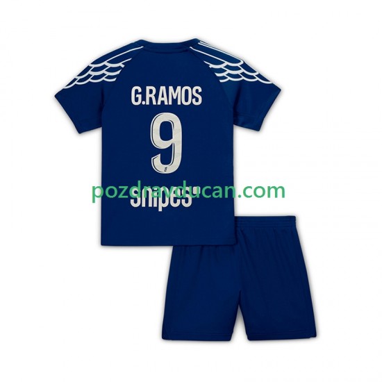 Nogometni Dresovi Paris Saint-Germain Goncalo Ramos 9 Dječji Četvrti dres 2024-2025 Kratkih Rukava