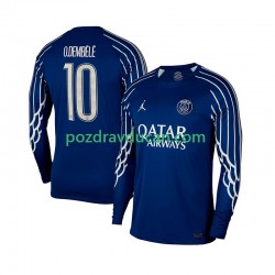 Nogometni Dresovi Paris Saint-Germain Ousmane Dembele 10 Muški Četvrti dres 2024-2025 Dugi Rukav