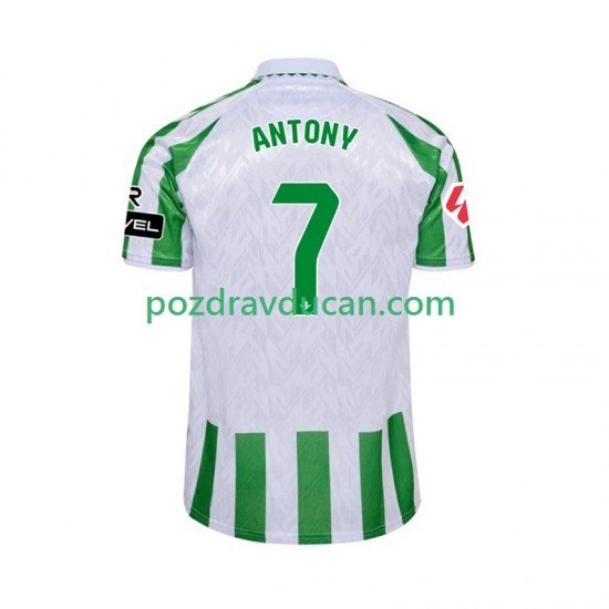 Nogometni Dresovi Real Betis ANTONY 7 Muški Domaći dres 2024-2025 Kratkih Rukava