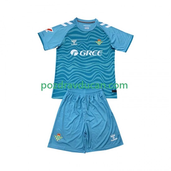 Nogometni Dresovi Real Betis Vratar Dječji Gostujući dres 2024-2025 Kratkih Rukava