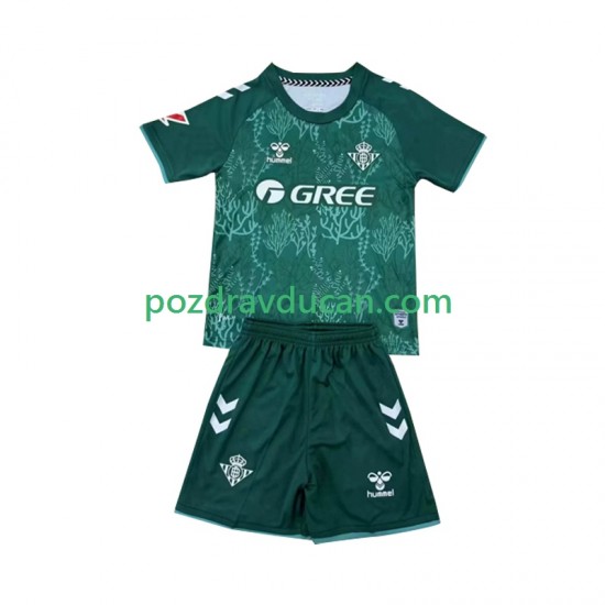 Nogometni Dresovi Real Betis Sustainability Dječji Domaći dres 2024-2025 Kratkih Rukava