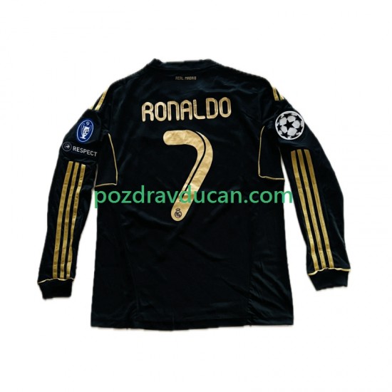 Nogometni Dresovi Real Madrid Cristiano Ronaldo 7 -2012 Muški Gostujući dres 2011 Dugi Rukav