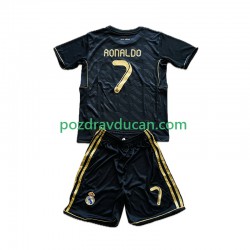 Nogometni Dresovi Real Madrid Cristiano Ronaldo 7 2012 Retro Dječji Gostujući dres 2011 Kratkih Rukava