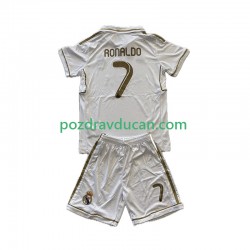Nogometni Dresovi Real Madrid Cristiano Ronaldo 7 2012 Retro Dječji Domaći dres 2011 Kratkih Rukava
