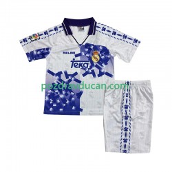 Nogometni Dresovi Real Madrid 1996 1997 Retro Dječji Treći dres Kratkih Rukava