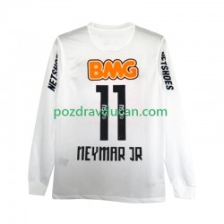 Nogometni Dresovi Santos FC Neymar JR 11 2012 Retro Muški Domaći dres 2011 Dugi Rukav