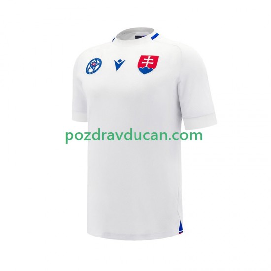 Nogometni Dresovi Slovačka Muški Gostujući dres 2024-2025 Kratkih Rukava