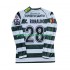 Nogometni Dresovi Sporting CP Cristiano Ronaldo 28 2001 2003 Retro Muški Domaći dres Dugi Rukav