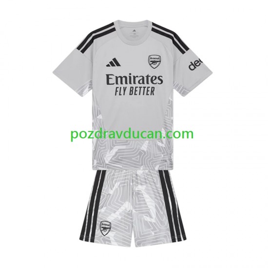 Nogometni Dresovi Arsenal Vratar Dječji Domaći dres 2026-2027 Kratkih Rukava