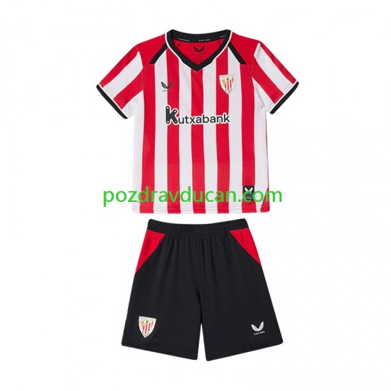 Nogometni Dresovi Athletic Bilbao Dječji Domaći dres 2026-2027 Kratkih Rukava