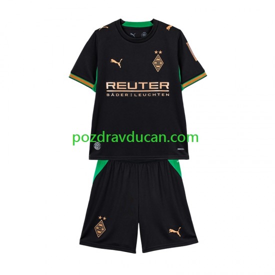 Nogometni Dresovi Rusija Bo Monchengladbach Dječji Gostujući dres 2026-2027 Kratkih Rukava
