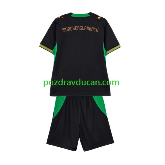 Nogometni Dresovi Rusija Bo Monchengladbach Dječji Gostujući dres 2026-2027 Kratkih Rukava
