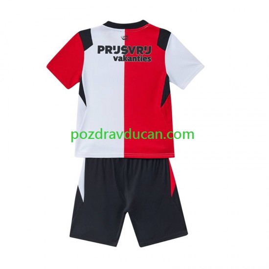 Nogometni Dresovi Feyenoord Rotterdam Dječji Domaći dres 2026-2027 Kratkih Rukava