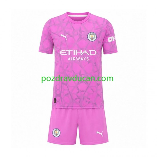 Nogometni Dresovi Manchester City Vratar Dječji Gostujući dres 2026-2027 Kratkih Rukava