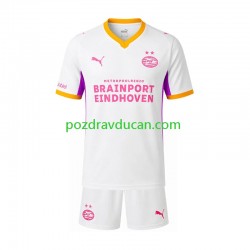 Nogometni Dresovi PSV Eindhoven Dječji Gostujući dres 2026-2027 Kratkih Rukava
