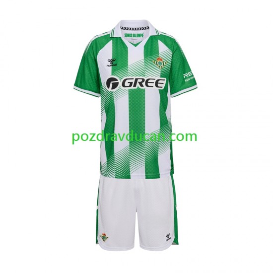 Nogometni Dresovi Real Betis Dječji Domaći dres 2026-2027 Kratkih Rukava