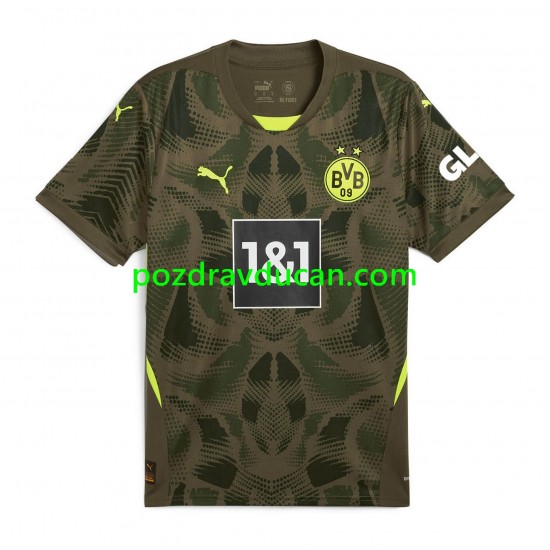 Nogometni Dresovi Borussia Dortmund Vratar Muški Domaći dres 2024-2025 Kratkih Rukava