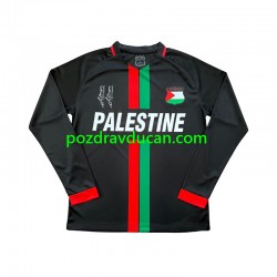 Nogometni Dresovi Club Deportivo Palestino Center Stripre Muški Domaći dres 2024-2025 Dugi Rukav