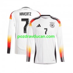 Nogometni Dresovi Njemačka Havertz 7 Muški Domaći dres Euro 2024 Dugi Rukav