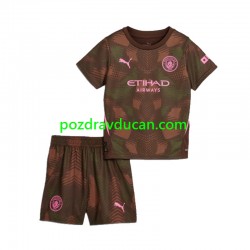 Nogometni Dresovi Manchester City Vratar Dječji Domaći dres 2024-2025 Kratkih Rukava