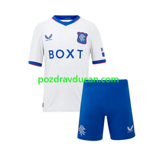 Nogometni Dresovi Rangers Dječji Gostujući dres 2024-2025 Kratkih Rukava