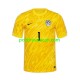 Nogometni Dresovi Slovenija Jan Oblak 1 Vratar Muški Domaći dres Euro 2024 Kratkih Rukava