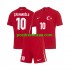 Nogometni Dresovi Turska Hakan Calhanoglu 10 Dječji Gostujući dres Euro 2024 Kratkih Rukava