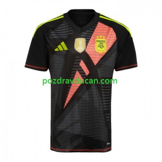 Nogometni Dresovi Argentina Copa America 2024 Vratar Muški Domaći dres Kratkih Rukava