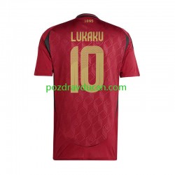 Nogometni Dresovi Belgija Romelu Lukaku 10 Muški Domaći dres Euro 2024 Kratkih Rukava
