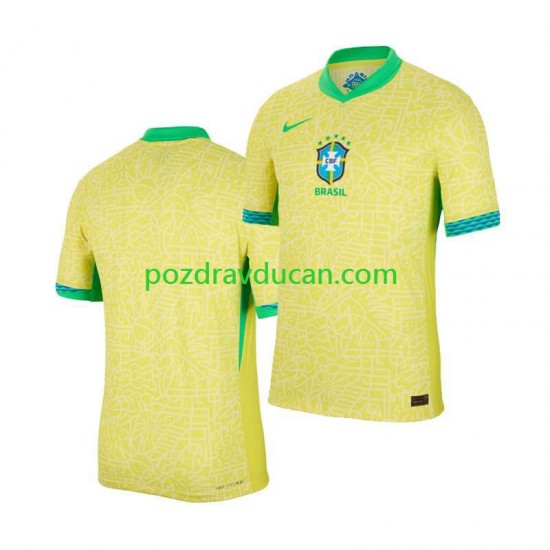 Nogometni Dresovi Brazil Copa America 2024 Muški Domaći dres Kratkih Rukava