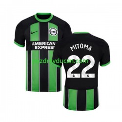 Nogometni Dresovi Brighton & Hove Albion Mitoma 22 Muški Gostujući dres 2023-2024 Kratkih Rukava