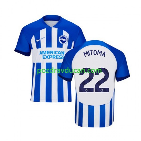 Nogometni Dresovi Brighton & Hove Albion Mitoma 22 Muški Domaći dres 2023-2024 Kratkih Rukava