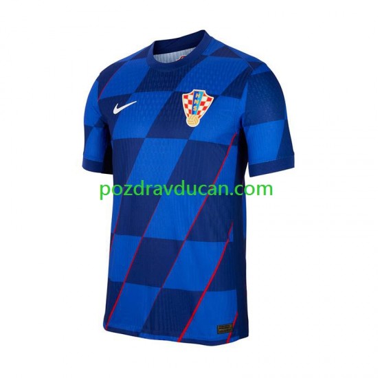 Nogometni Dresovi Hrvatska Muški Gostujući dres Euro 2024 Kratkih Rukava
