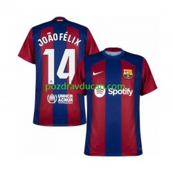 Nogometni Dresovi FC Barcelona Joao Felix 14 Muški Domaći dres 2023-2024 Kratkih Rukava