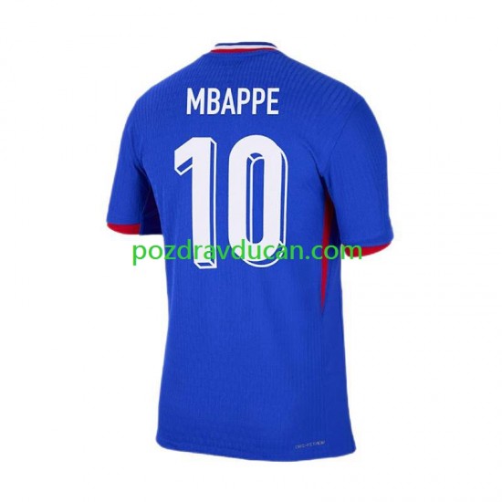 Nogometni Dresovi Francuska Mbappé Kylian 10 Muški Domaći dres Euro 2024 Kratkih Rukava