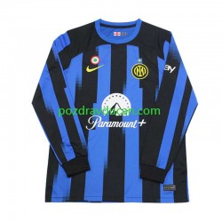 Nogometni Dresovi Inter Milan Muški Domaći dres 2023-2024 Dugi Rukav