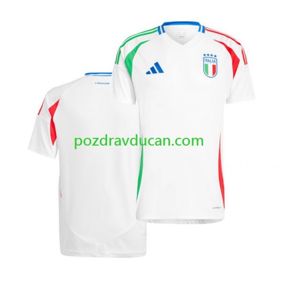 Nogometni Dresovi Italija Muški Gostujući dres Euro 2024 Kratkih Rukava
