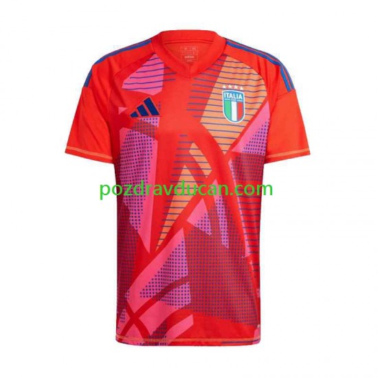 Nogometni Dresovi Italija Vratar Muški Domaći dres Euro 2024 Kratkih Rukava