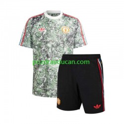 Nogometni Dresovi Manchester United Stone Roses Dječji Domaći dres 2023-2024 Kratkih Rukava