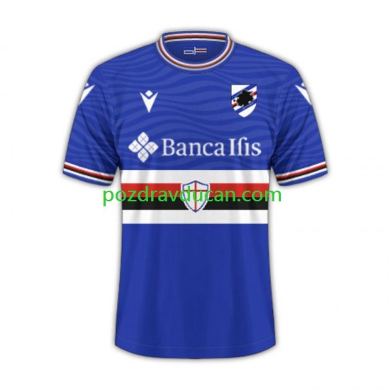 Nogometni Dresovi Sampdoria Muški Domaći dres 2023-2024 Kratkih Rukava