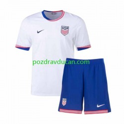 Nogometni Dresovi SAD Dječji Domaći dres 2024 Kratkih Rukava