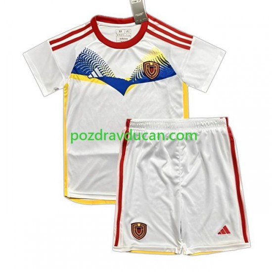 Nogometni Dresovi Venezuela Copa America 2024 Dječji Gostujući dres Kratkih Rukava