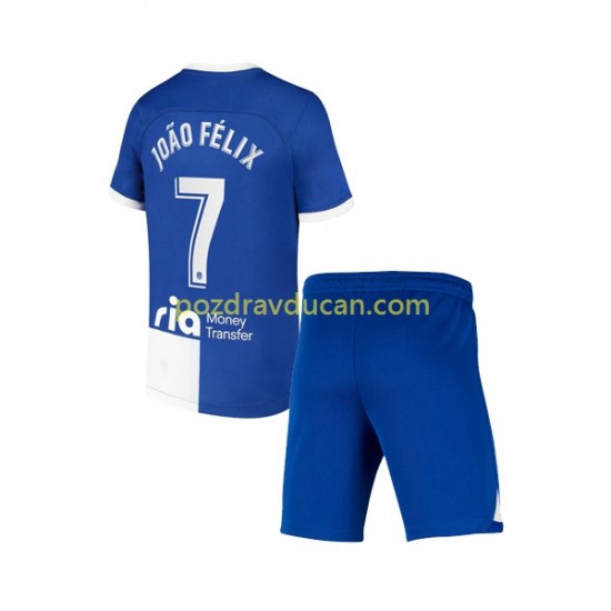 Nogometni Dresovi Atlético Madrid Joao Felix 7 120 Anniversary Dječji Domaći dres 2022-2023 Kratkih Rukava