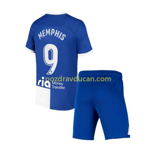 Nogometni Dresovi Atlético Madrid Memphis 9 120 Anniversary Dječji Domaći dres 2022-2023 Kratkih Rukava
