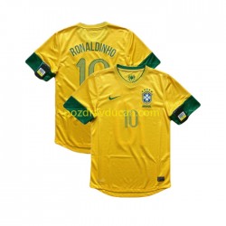 Nogometni Dresovi Brazil RONALDINHO 10 2012 Retro Muški Domaći dres Kratkih Rukava